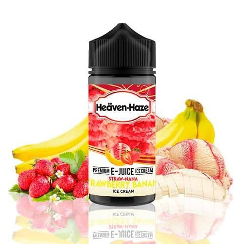 Heaven Haze strawberry Banana Ice Cream